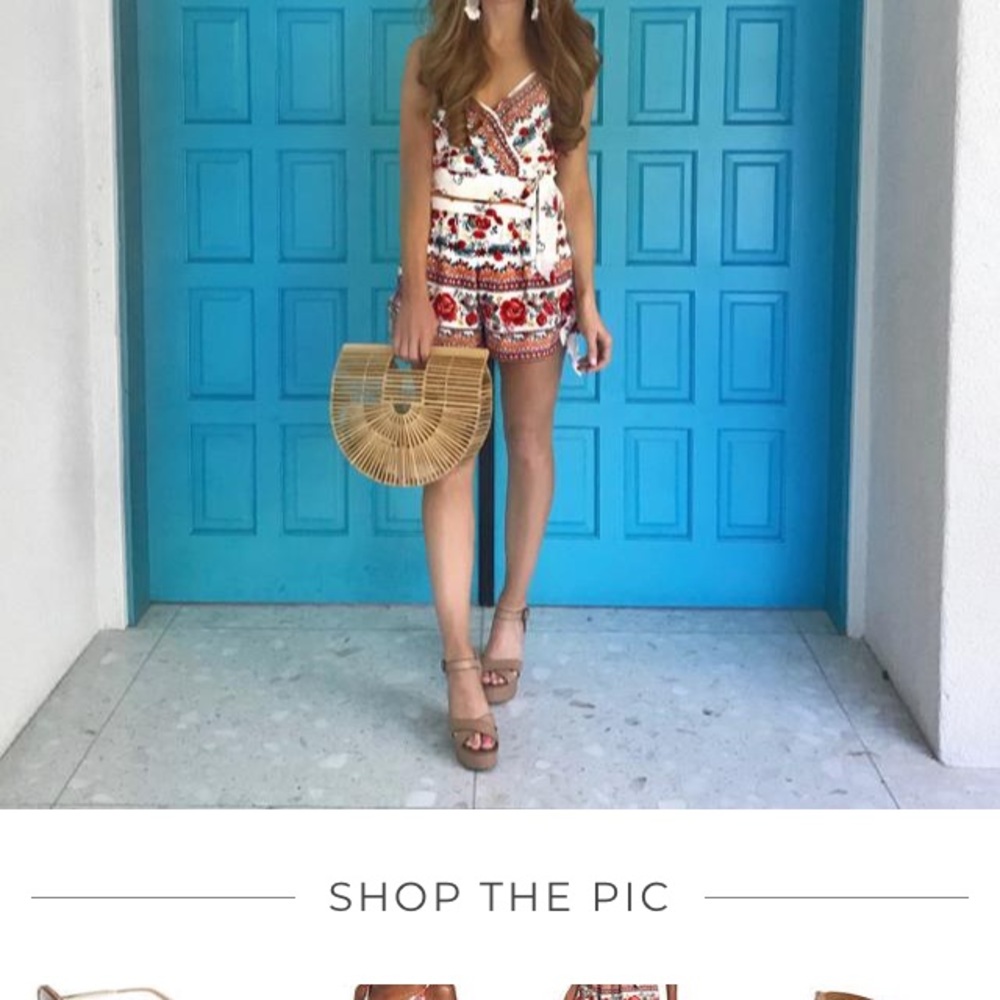 Rose Print Matching Set